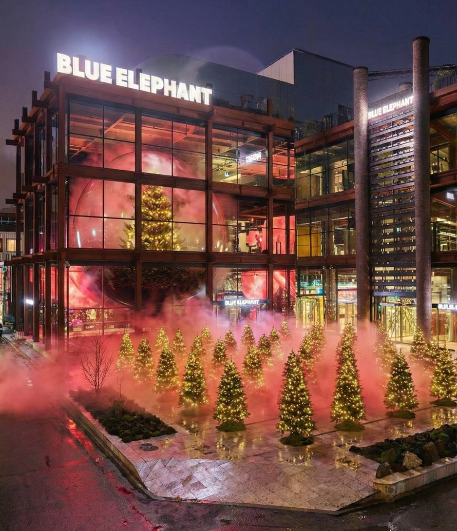 블루엘리펀트, 성수동 공간 마케팅 강화··· 크리스마스 미디어 아트 선봬 27-Image